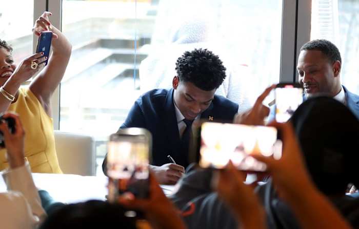 Michigan signee Class of 2022